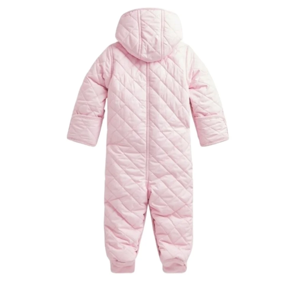 RALPH LAUREN Baby Girl's Hooded Barn Bunting‎ SIZE 9MONTH